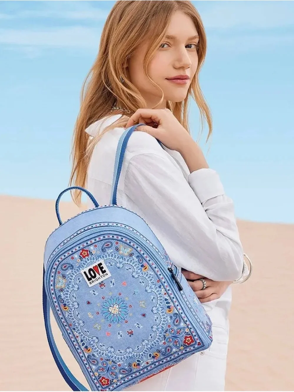 Brighton Bandana Love Backpack